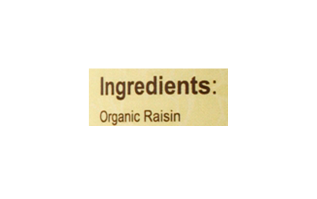 Just Organik Organic Raisin    Tin  250 grams